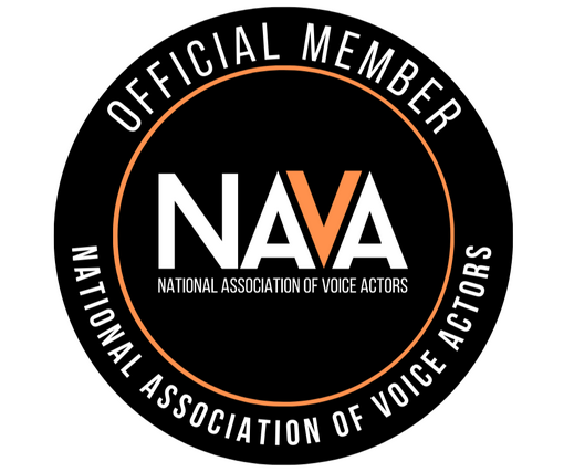 NAVA Member Logo National Association of Voice Actors (NAVA) Official Member logo