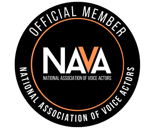 NAVA Member Logo National Association of Voice Actors (NAVA) Official Member logo